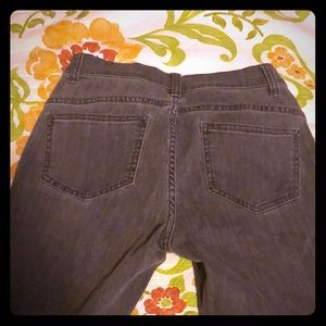 Victoria’s Secret grey jeans.
